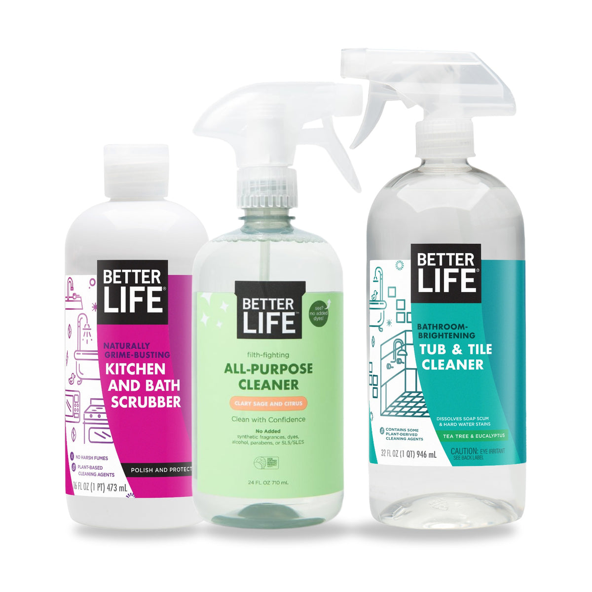 Better Life Shower Bundle — everything included
