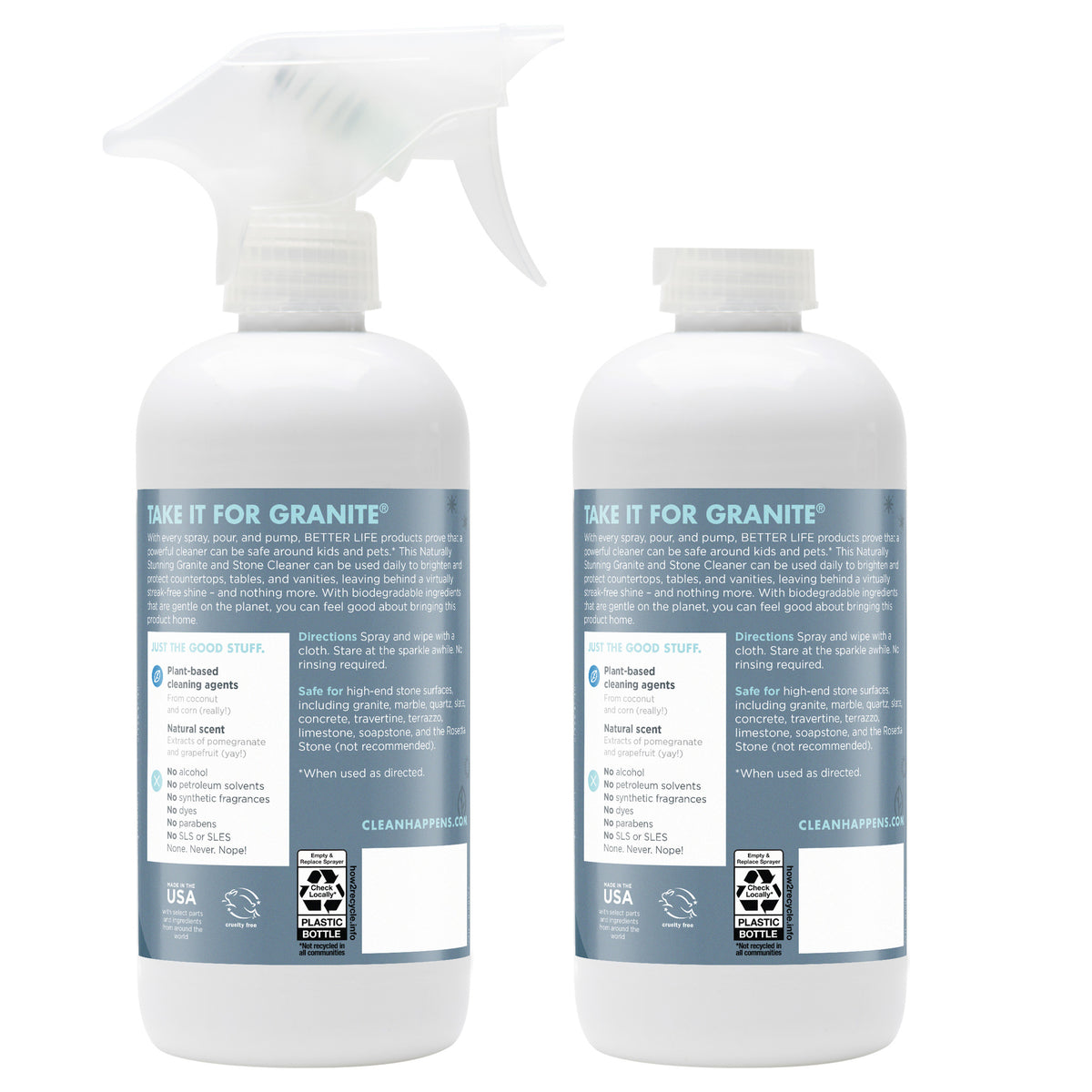 Clean Happens Granite and Stone Cleaner