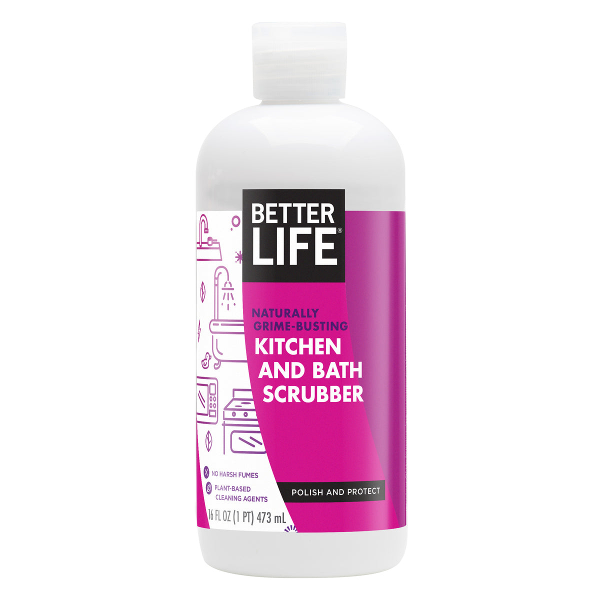 Clean Happens Kitchen and Bath Scrubber