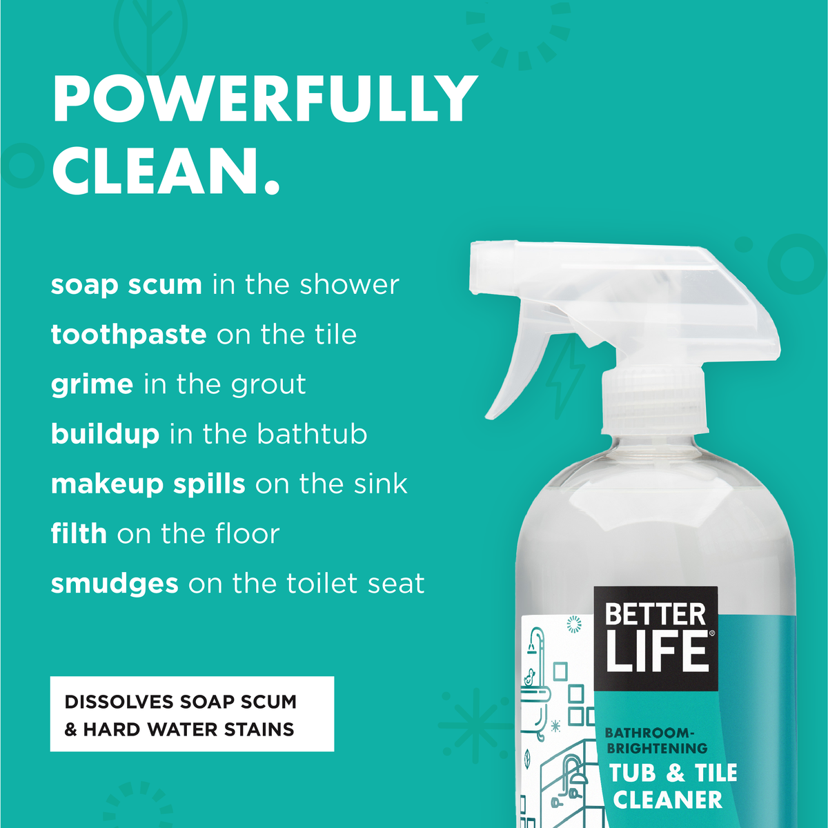 Powerfully clean.