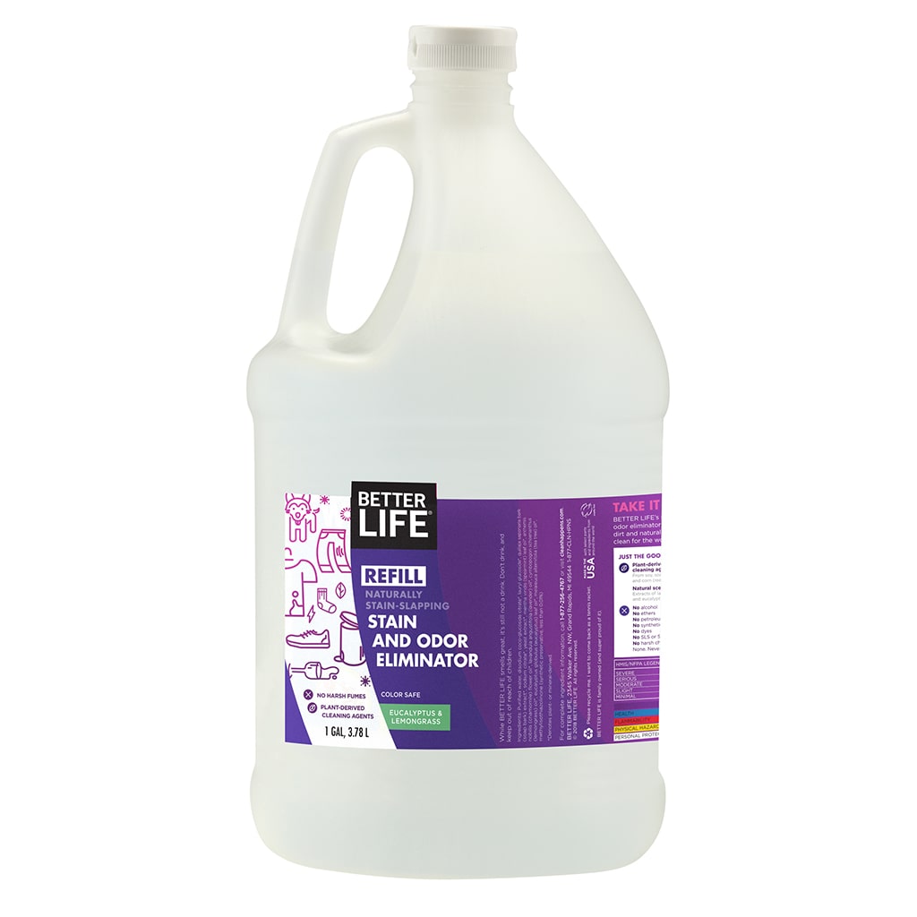 1 Gallon - Eucalyptus and Lemongrass Stain and Odor Eliminator