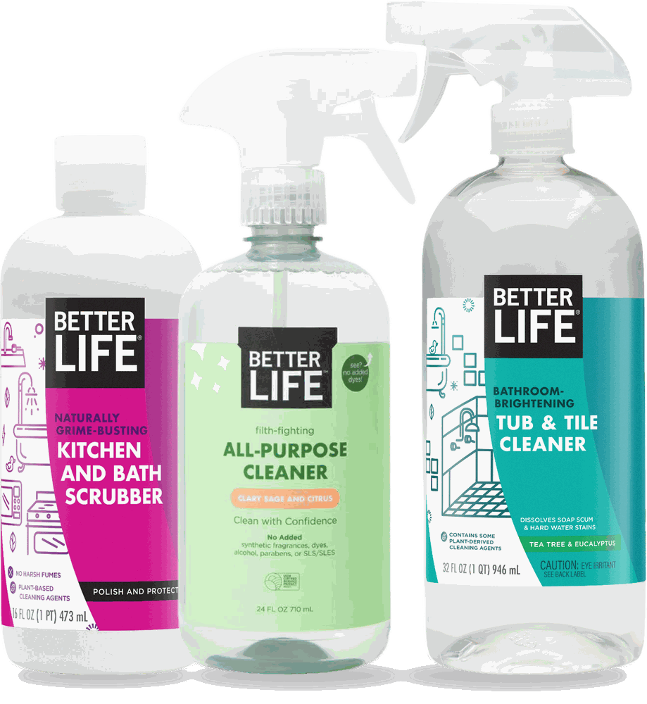 Better Life Shower Sesh bundle — non toxic cleaners